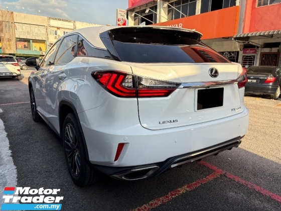 2017 LEXUS RX200T 2.0 (A) FSPORT Registered 2020 3LED Camera HUD PB