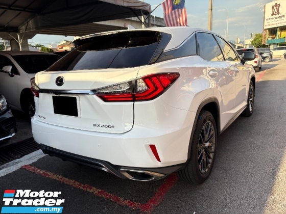 2017 LEXUS RX200T 2.0 (A) FSPORT Registered 2020 3LED Camera HUD PB