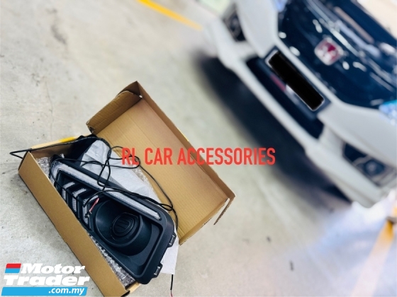 Honda city gm6 2014 2015 2016 drl front bumper foglamp foglight fog lamp light led Exterior & Body Parts > Lighting 