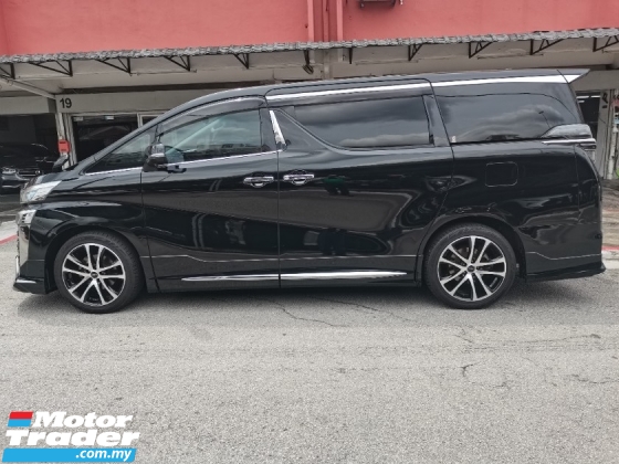 2018 TOYOTA VELLFIRE TOYOTA VELLFIRE 2.5 Z SUNROOF (A) REG 2021