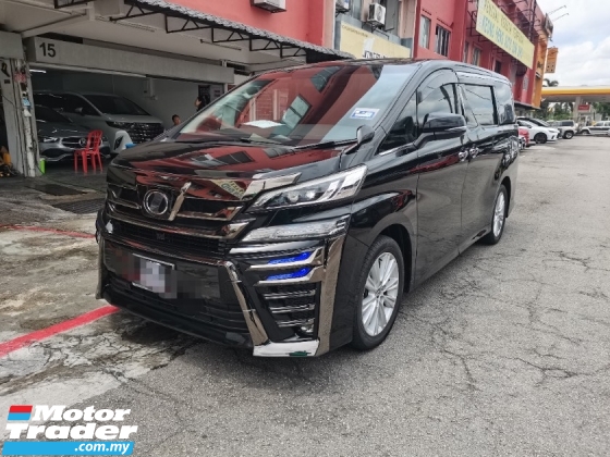 2017 TOYOTA VELLFIRE  TOYOTA VELLFIRE 2.5cc (A) Z REG 2022