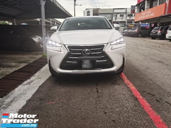 2017 LEXUS NX LEXUS NX200 2.0cc TURBO LUXURY MODEL (A)