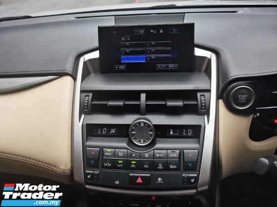 2017 LEXUS NX LEXUS NX200 2.0cc TURBO LUXURY MODEL (A)