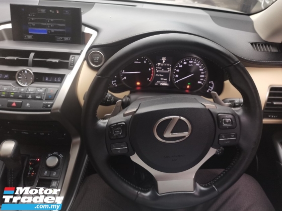 2017 LEXUS NX LEXUS NX200 2.0cc TURBO LUXURY MODEL (A)