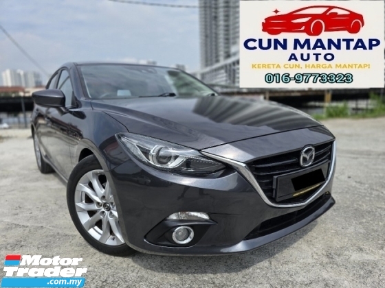2016 MAZDA 3 2.0 SKYACTIV-G HIGH P/START HUD P/SHIFT L/SEAT