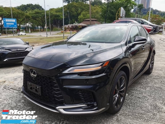 2024 LEXUS RX 350 F-SPORT (SUNROOF/P.RROF,HUD,DIM,BSM) GRADE 5A