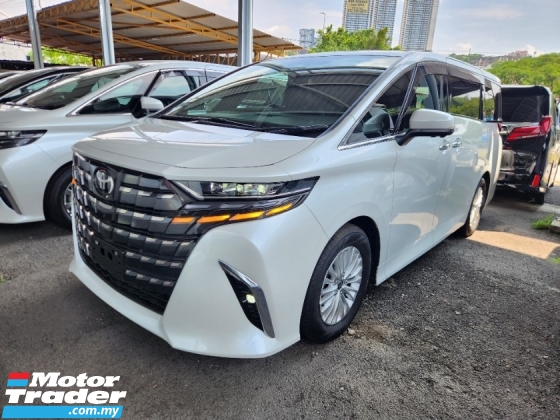 2024 TOYOTA ALPHARD Z Edition (Grade 6A 9,000km) Dual Sun Roof Original Side Step Roof Monitor 360 Camera Pilot Seat 