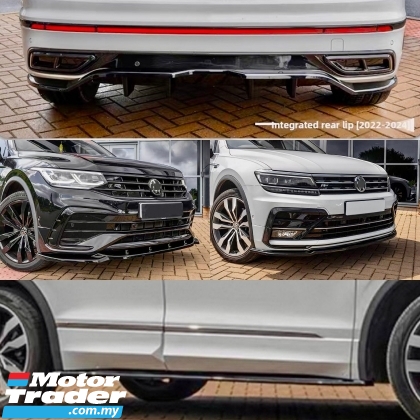 Volkswagen Tiguan MK2 MK2.5 R line Allspace bodykit body kit front side rear skirt lip diffuser Rline bumper spoiler Exterior & Body Parts > Car body kits 