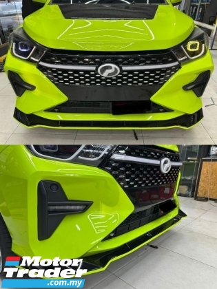 Perodua Axia 2023  2026 takero front lip skirt gloss black Exterior & Body Parts > Car body kits 