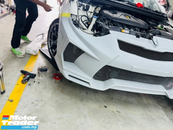 Hyundai Elantra 2010 2011 2012 2013 2014 2015 2016 SJX Bodykit body kit front rear Bumper Side skirt lip spoiler duct Exterior & Body Parts > Car body kits 