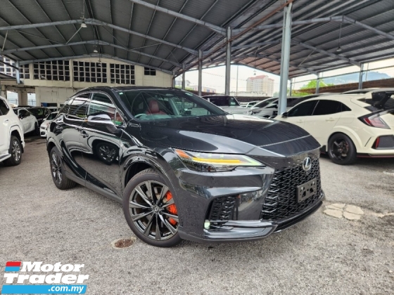2023 LEXUS RX RX 350 RX350 F Sport 2.4 Turbo 276hp Full Spec Panoramic Roof 360 Camera Head Up Display Ambient