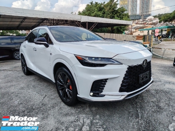2023 LEXUS RX 350 2.4 F SPORT PANORAMIC ROOF 15,000KM GRADE 5A