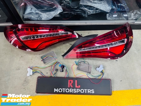 Mercedes benz W117 CLA facelift rear led tail lamp fog light taillamp taillight CLA180 CLA200 CLA250 bodykit body kit Exterior & Body Parts > Lighting 