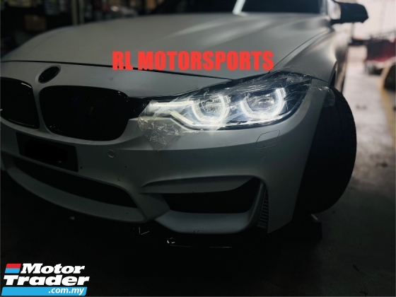 Bmw F30 3 series prelci 2014 2015 2016 LCI facelift front headlamp headlight head lamp light led drl bodykit body kit Exterior & Body Parts > Lighting 