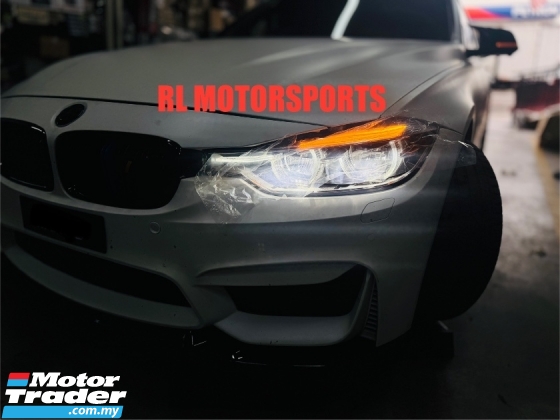 Bmw F30 3 series prelci 2014 2015 2016 LCI facelift front headlamp headlight head lamp light led drl bodykit body kit Exterior & Body Parts > Lighting 