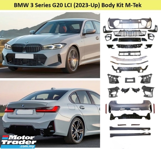 BMW G20 2021 2022 2023 2024 3 series LCI Mtech Msport bodykit body kit front side rear bumper skirt lip diffuser Exterior & Body Parts > Car body kits 