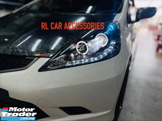 Honda jazz 2008 2009 2010 2011 projector front headlamp headlight head lamp light led bodykit body kit Exterior & Body Parts > Car body kits 