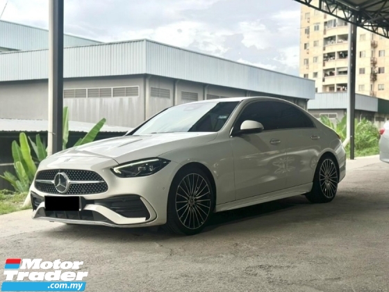 2023 MERCEDES-BENZ C-CLASS C300 AMG LINE U/WNRTY TILL 2027