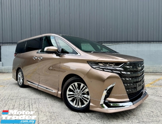 2024 TOYOTA ALPHARD 2.5 Z DIM BSM HUD S/R AUTO PARK SIDE STEP 2K+KM 5A