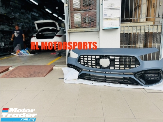 Mercedes Benz W118 CLA AMG CLA45 bodykit body kit Front rear bumper skirt lip diffuser grill grille exhaust pipe CLA200 Exterior & Body Parts > Car body kits 