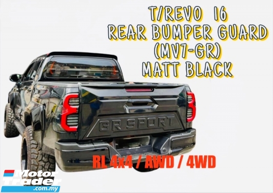 Toyota Hilux Revo Rocco rogue GR sport 2016  2025 rear trunk garnish spoiler cover bodykit body kit Exterior & Body Parts > Car body kits 