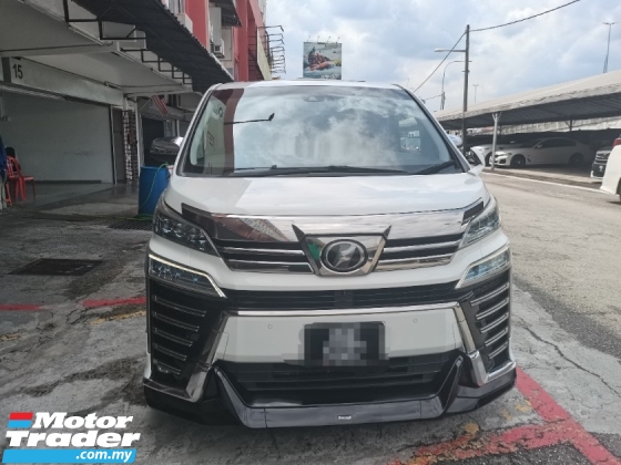 2019 TOYOTA VELLFIRE 2019 Toyota Vellfire 2.5 (A) ZG Facelift Registered 2023