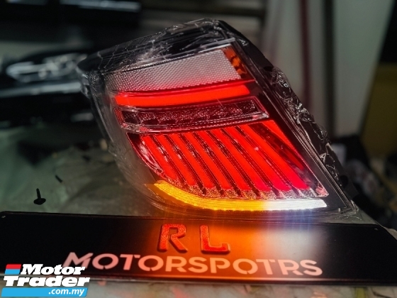 Perodua bezza 2017  2024 V7 rear LED Tail lamp fog light taillamp taillight taillamps cover bodykit body kit Exterior & Body Parts > Lighting 