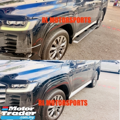 Toyota Land cruiser LC300 FJ300 2022 2023 2024 2025 Auto deployed foot door side step kick skirt led bodykit body kit Exterior & Body Parts > Car body kits 
