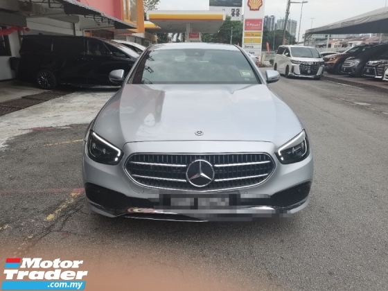 2021 MERCEDES-BENZ E-CLASS E200 (A) REG 2022