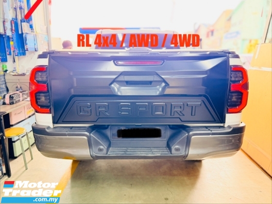 Toyota hilux Revo Rocco rogue GR 2016  2025 rear trunk cover bumper guard panel lip garnish Spoiler cover bodykit Exterior & Body Parts > Car body kits 