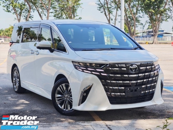 2025 TOYOTA ALPHARD 2.5 CVT, Grade S, 2k km, DIM, HUD, Sunroof