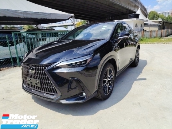 2022 LEXUS NX 250 VERSION L PANORAMIC ROOF 360 CAM BLACK LEATHER
