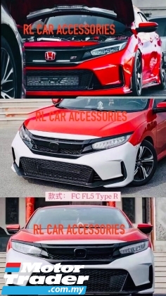 Honda civic FC 2016 2017 2018 2019 2020 2021 FL5 front bumper grill grille bodykit body kit FE Exterior & Body Parts > Car body kits 