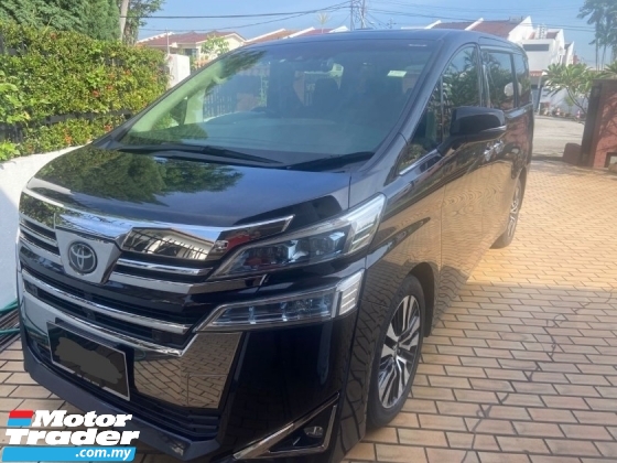 2020 TOYOTA VELLFIRE 2.5 ZG (A) LOCAL TOYOTA NEW CAR S/ROOF/PILOT/360