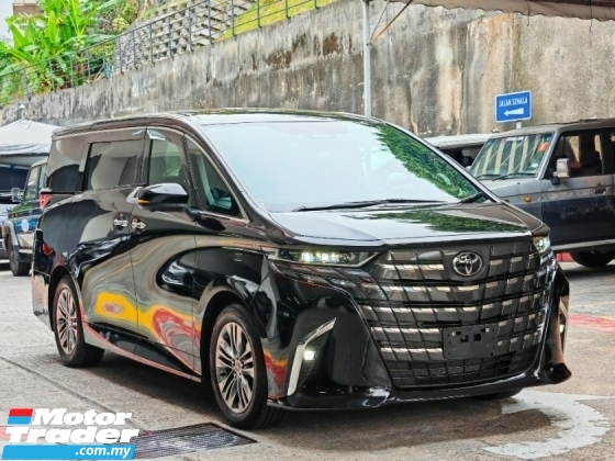 2023 TOYOTA ALPHARD 2.5 Z NEW MODEL 10K+ KM 4 CAMERA SAFETY+ BSM UNREG
