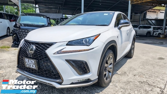 2021 LEXUS NX300 2.0 F SPORT (360 CAMERA) 7 YEARS WARRANTY