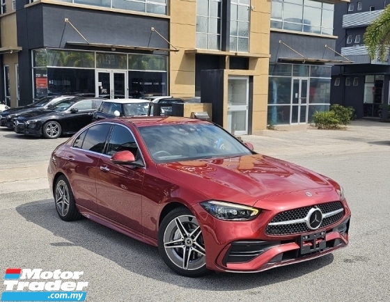 2022 MERCEDES-BENZ C-CLASS MERCEDES BENZ C200 AMG 1.5 9 SPEED G-TRONIC TURBO FACELIFT JAPAN SPEC