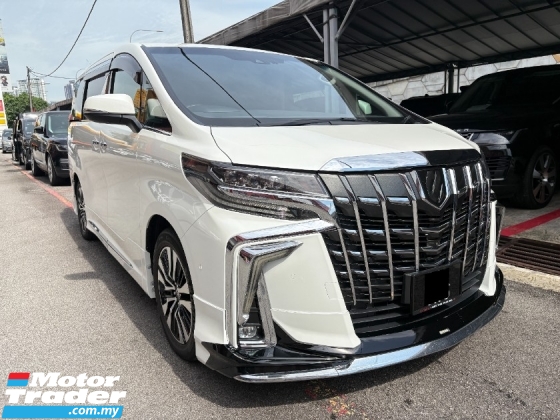 2020 TOYOTA ALPHARD 3.5 (A) SC FACELIFT Registered 2021 Sunroof B/Kit
