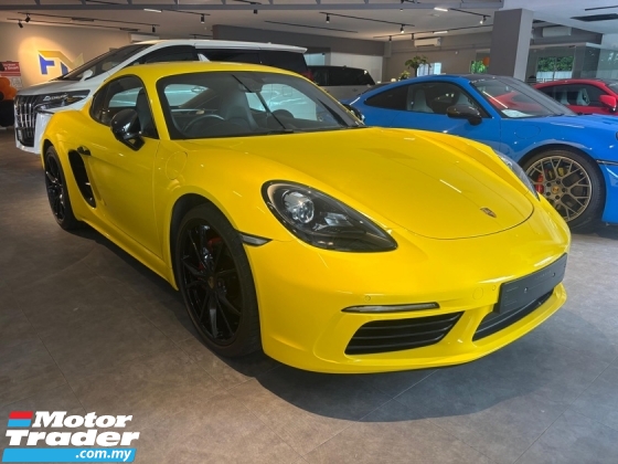 2020 PORSCHE 718 Cayman 2.0 UNREG Sport Exhaust, Sport Chrono, BOSE