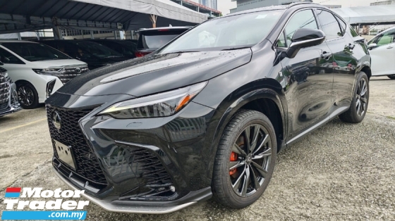2023 LEXUS NX350 2.4 F SPORT - GRADE 5A - 7 YEARS WARRANTY