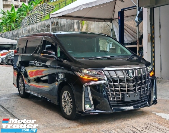 2021 TOYOTA ALPHARD 2.5 S 21K KM 2 POWER DOOR REAR ENTERTAINMENT UNREG