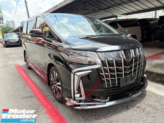 2019 TOYOTA ALPHARD 2.5 SC Registered 2020 Sunroof Modelista Kit Cam