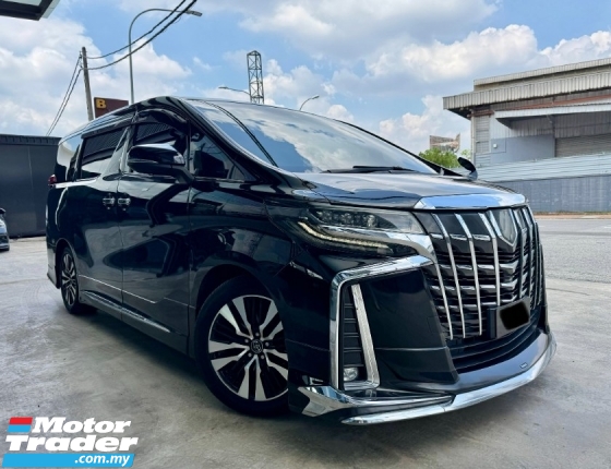 2018 TOYOTA ALPHARD 2.5 SC 3LED SUNROOF ORIGINAL MODELISTA BODYKITS