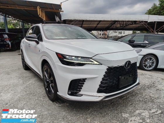 2023 LEXUS RX 350 F SPORT PANORAMIC ROOF 360 CAMERA 14,000KM 5A